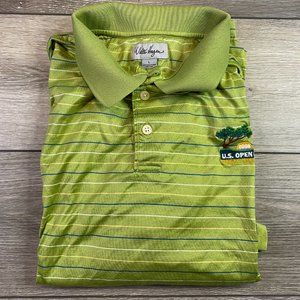 Walter Hagen 2008 US Open Torrey Pines Golf Polo Green Large Egyptian Cotton L